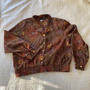 Vintage Paisley Pull-over